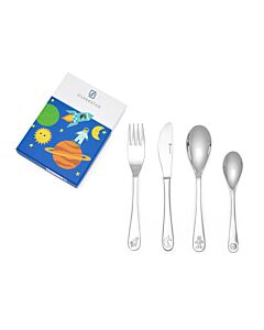 Children's cutlery 4-pcs Space s/s