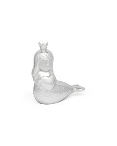 Money box Mermaid silver colour