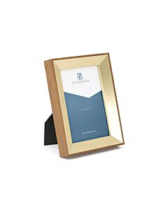 Photo frame Marseille 10x15 brown/gold coloured