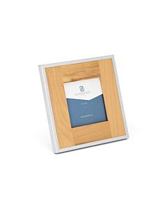 Photo frame Orléans 7x7 maple wood/silver colour
