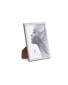 Premium photo frame Ancona 13x18 miro silver