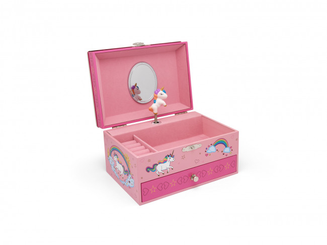 Jewelry Box Unicorn With Rim Sp L Music Boxes Children S Gifts