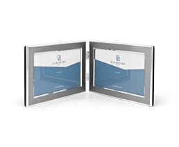 Photo frame Padua 2x 15x10 aluminium