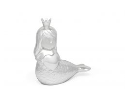 Money box Mermaid silver colour