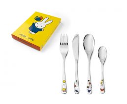 Children's cutlery 4-pcs miffy plays s/s