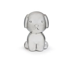 Money box Snuffy silver colour