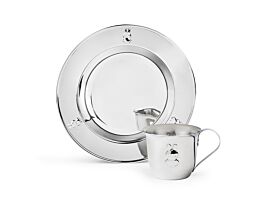 Miffy set baby cup and plate stainless steel