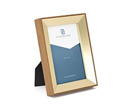 Photo frame Marseille 10x15 brown/gold coloured