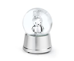 Snow globe+music box Miffy+engrav plate sp/l
