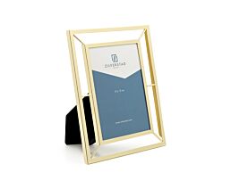 Photo frame Prisma 10x15 gold coloured