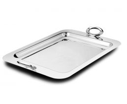 Serving tray Ovation 50x31cm silver colour